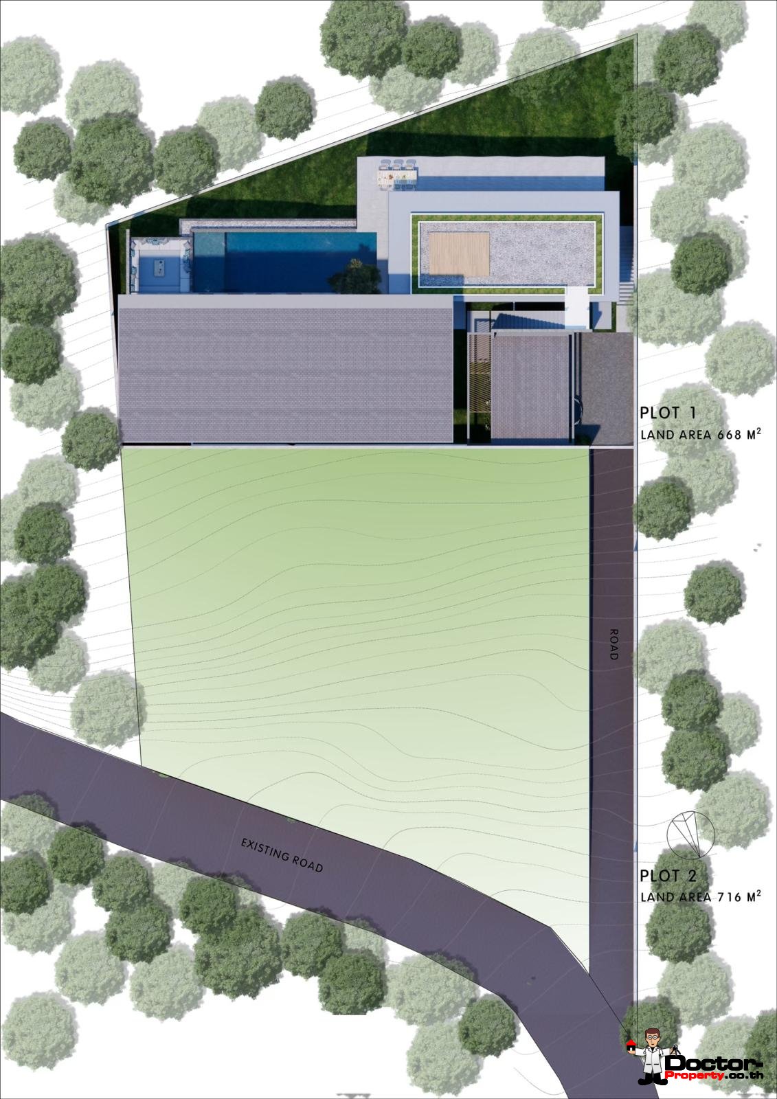 Luxurious 4 Bedroom Pool Villa with Stunning Sea View in Choeng Mon, Koh Samui