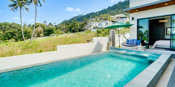 4 Bedroom Pool Villa with Sea View in Bang Por, Koh Samui – For Sale