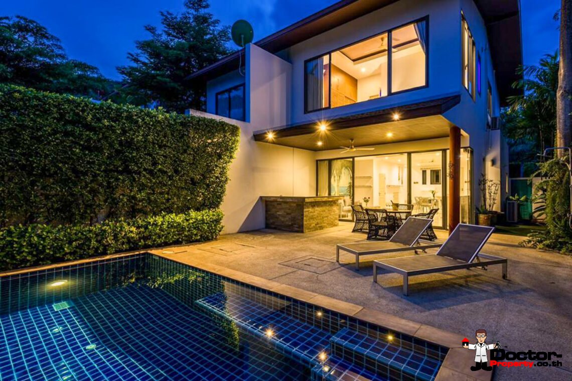 3 Bedroom with Pool in Plai Laem, Koh Samui – For Sale