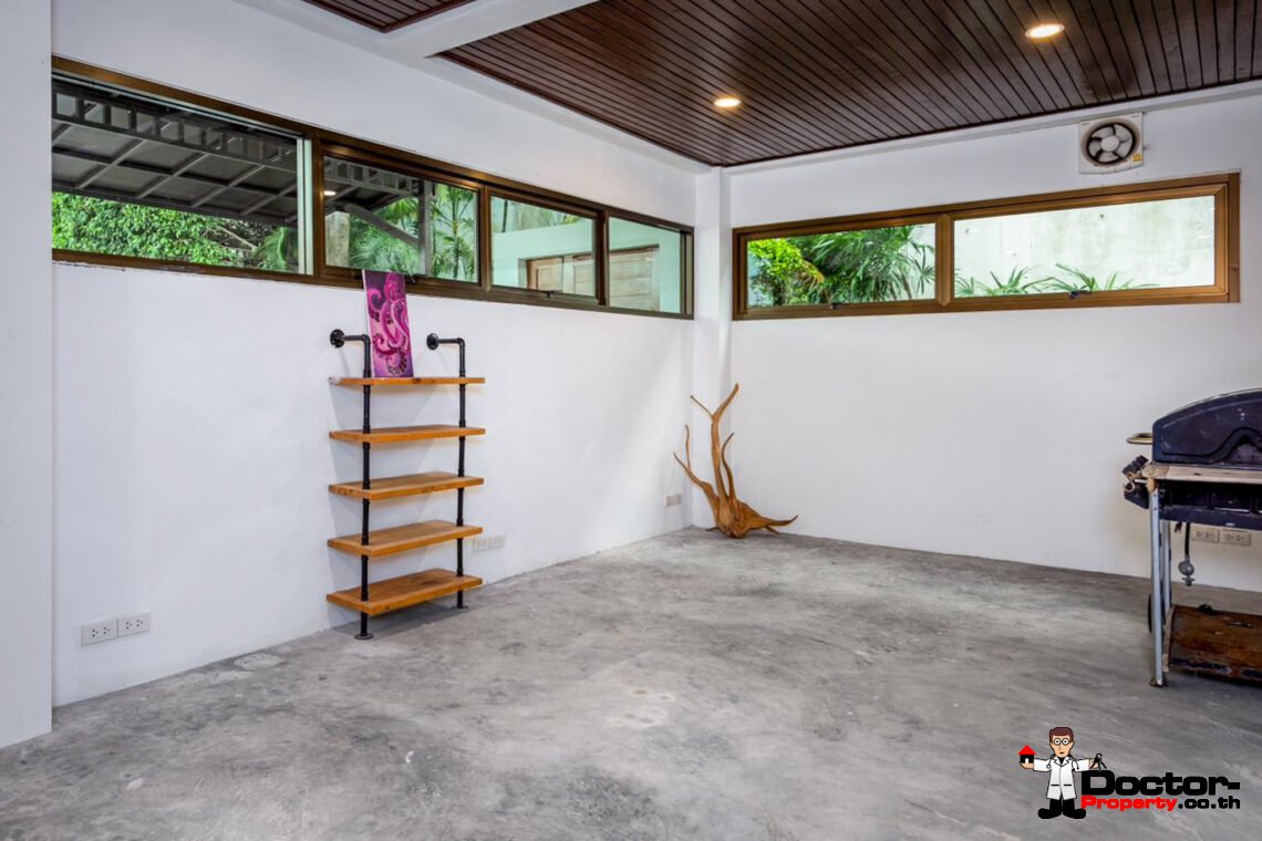 3 Bedroom Pool Villa with Sea View in Plai Laem, Koh Samui – For Sale