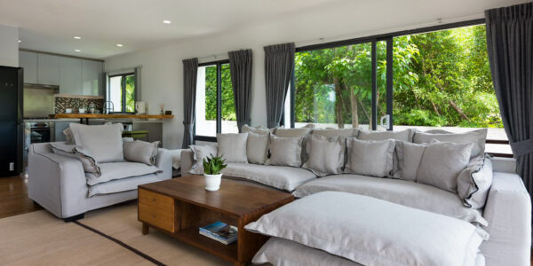 3 Bedroom Pool Villa with Sea View in Plai Laem, Koh Samui – For Sale