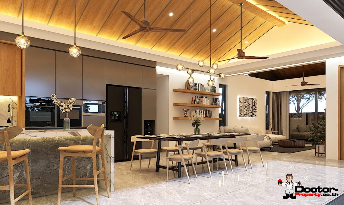 3 Bedroom Garden Villa with Pool in Lamai, Koh Samui – For Sale