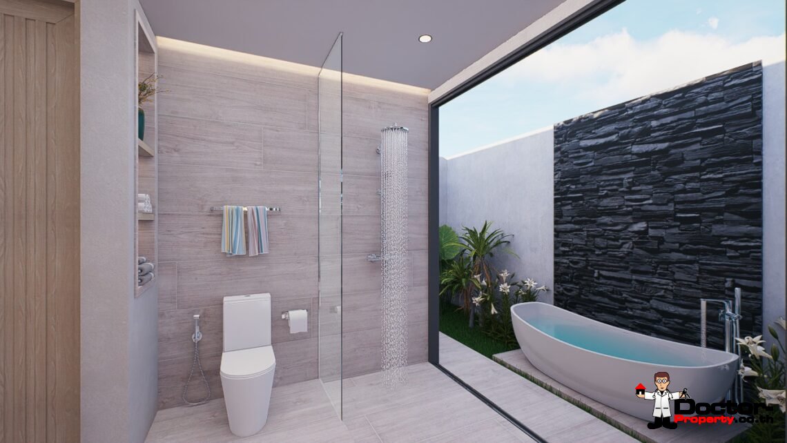 3 Bedroom Garden Villa with Pool in Lamai, Koh Samui – For Sale