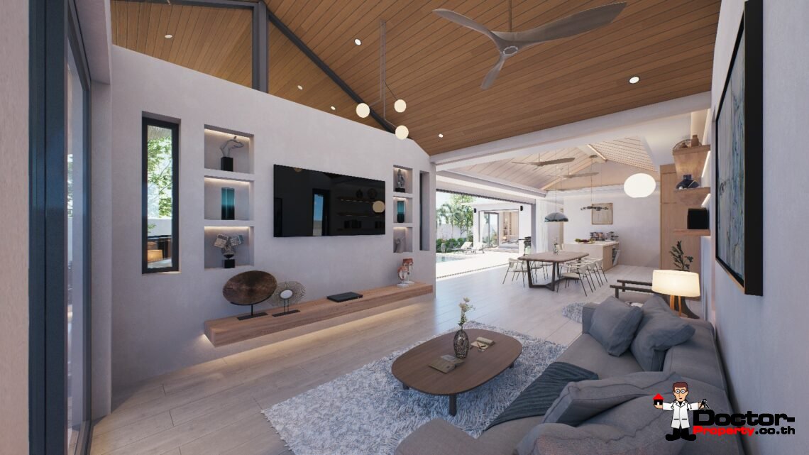 3 Bedroom Garden Villa with Pool in Lamai, Koh Samui – For Sale