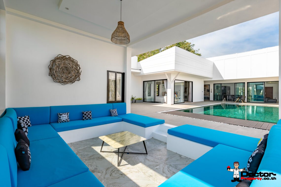 7 Bedroom Luxury Sea View Villa – Bophut, Koh Samui – For Sale