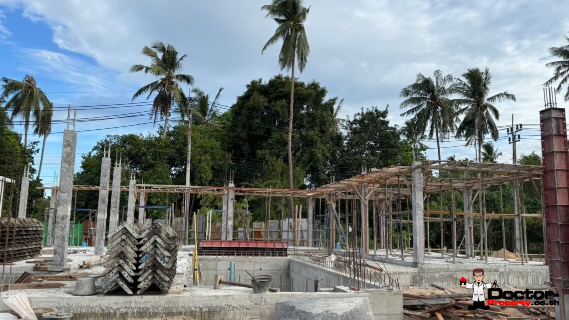 Modern 4 Bedroom Private Pool Villa in Ban Tai, Koh Samui – For Sale