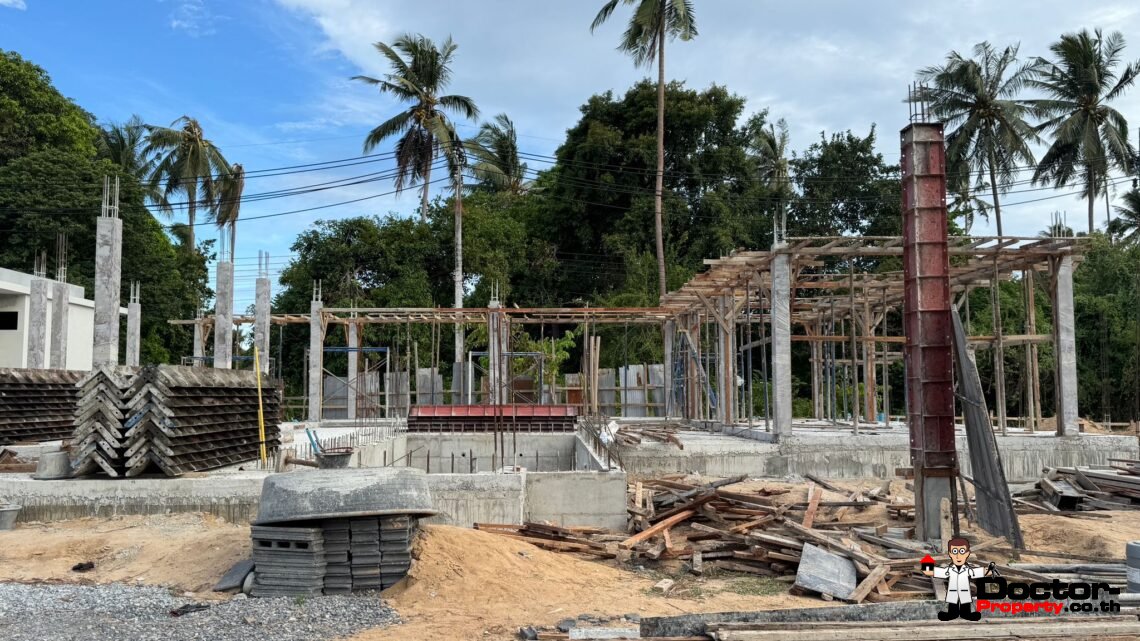 Modern 4 Bedroom Private Pool Villa in Ban Tai, Koh Samui – For Sale