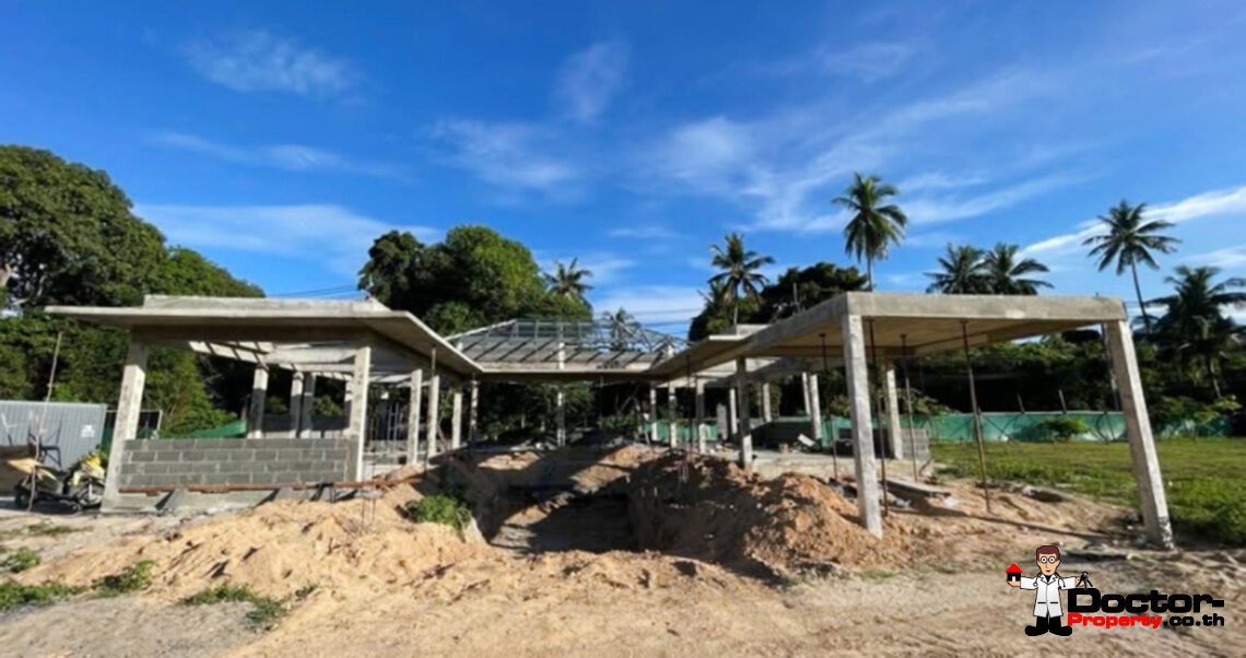 Modern 4 Bedroom Private Pool Villa in Ban Tai, Koh Samui – For Sale