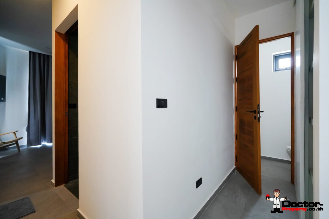 New 3 Bedroom Private Pool Villa with Sea View in Bo Phut, Koh Samui – For Sale