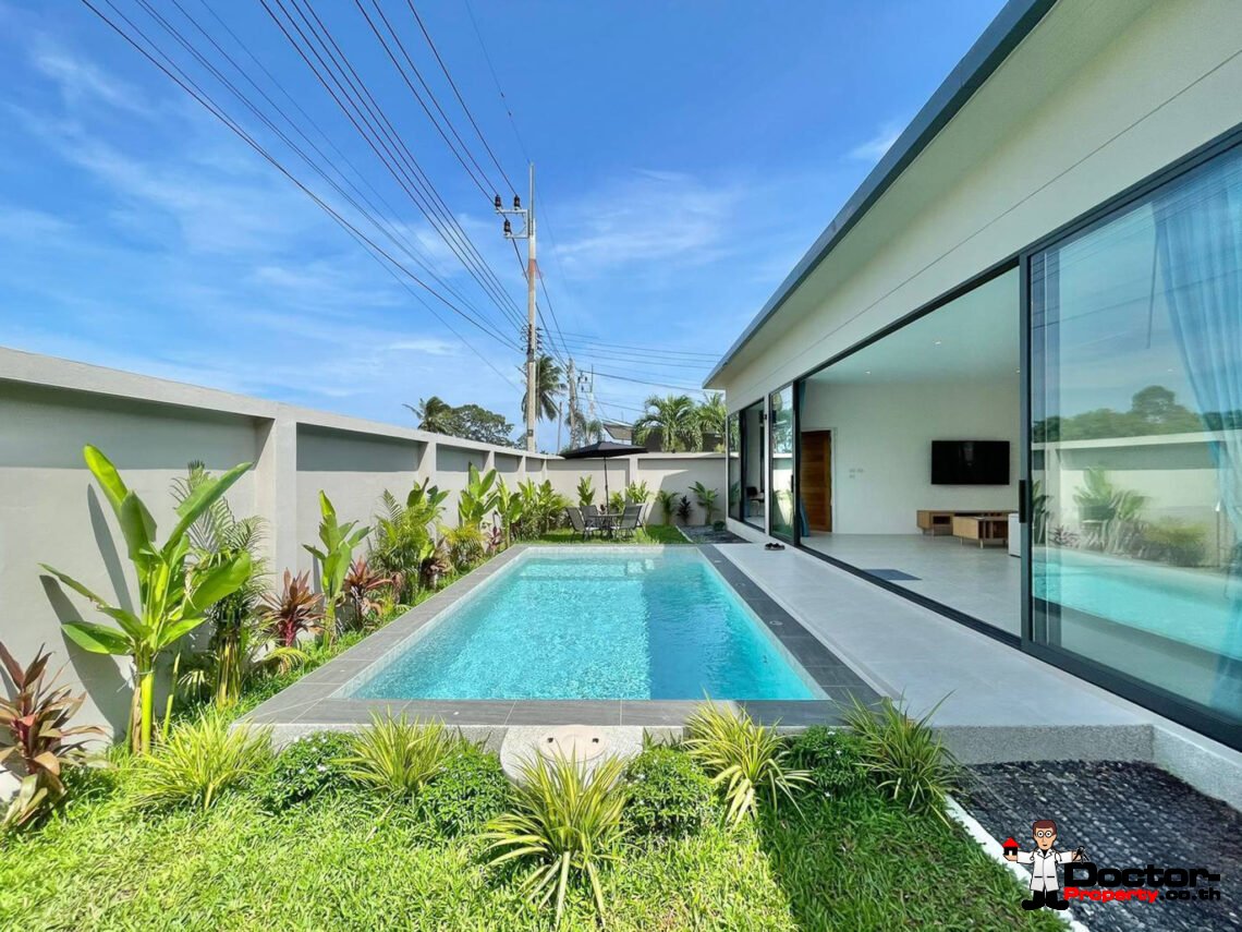 2 Bedroom Pool Villa 300 metres to the beach in Bang Por, Koh Samui – For Sale