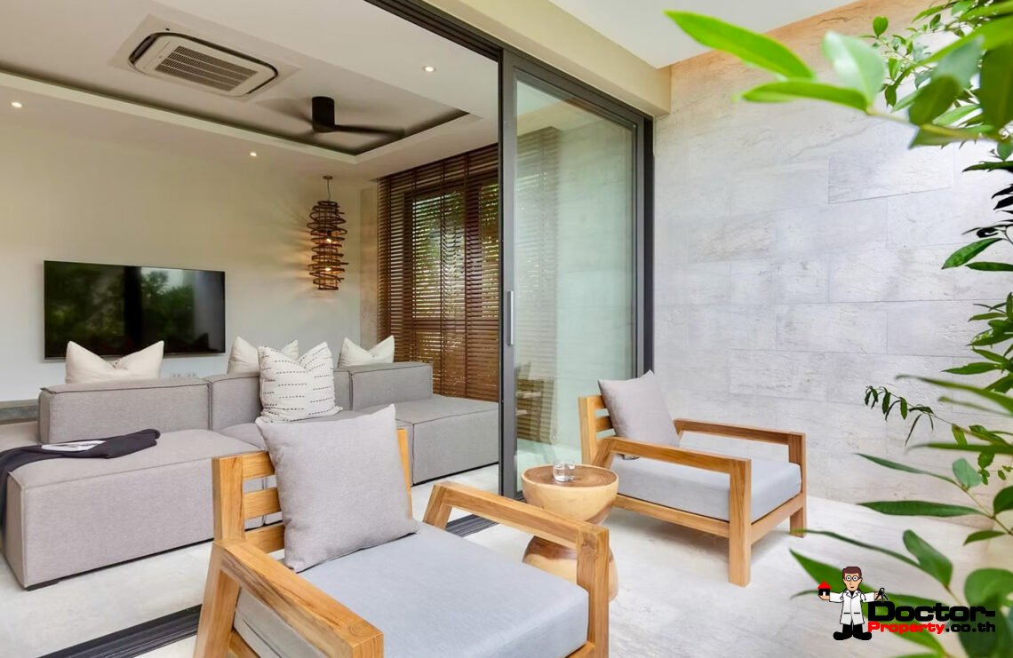 Luxurious 5 Bedroom Pool Villa with Sea View in Plai Laem, Koh Samui – For Sale