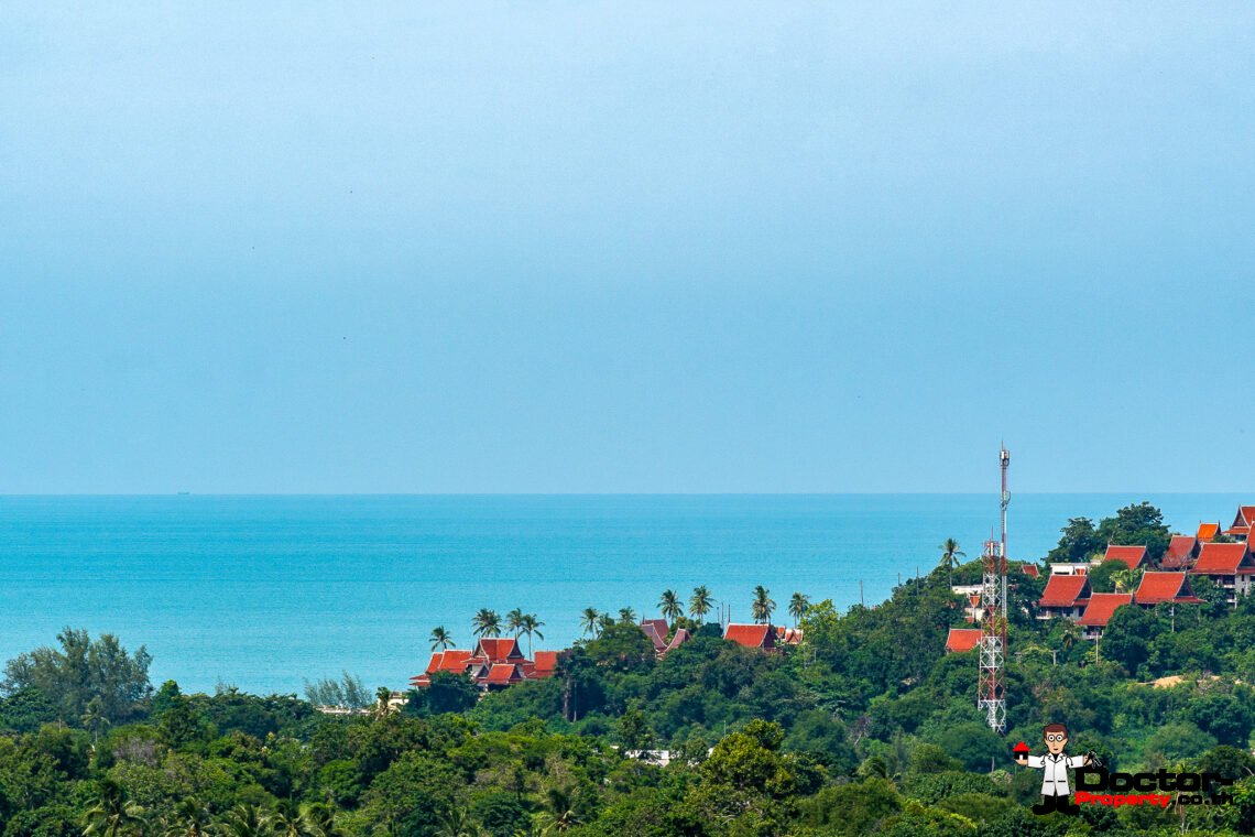 Elegant 4 Bedroom Sea View Villa with Pool in Plai Laem, Koh Samui – For Sale