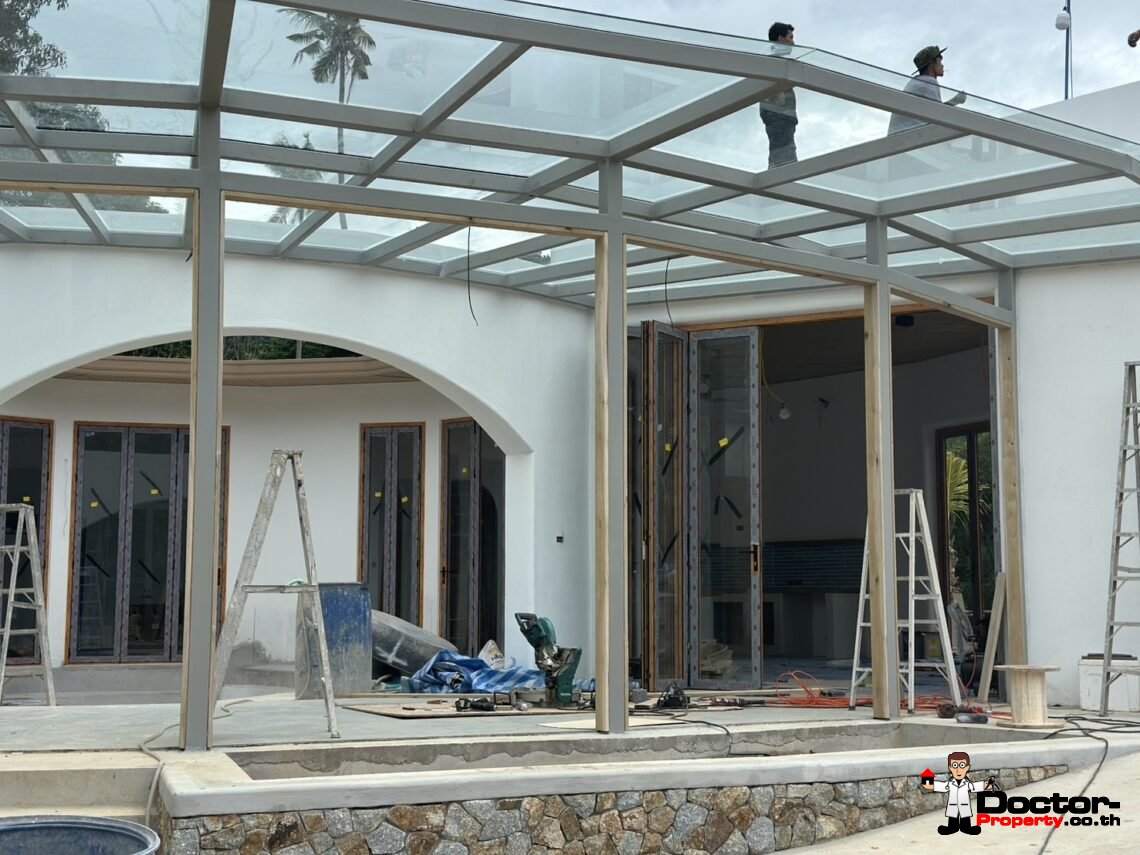 3 Bedroom Eco-Friendly Pool Villa with Spacious area in Mae Nam, Koh Samui – For Sale