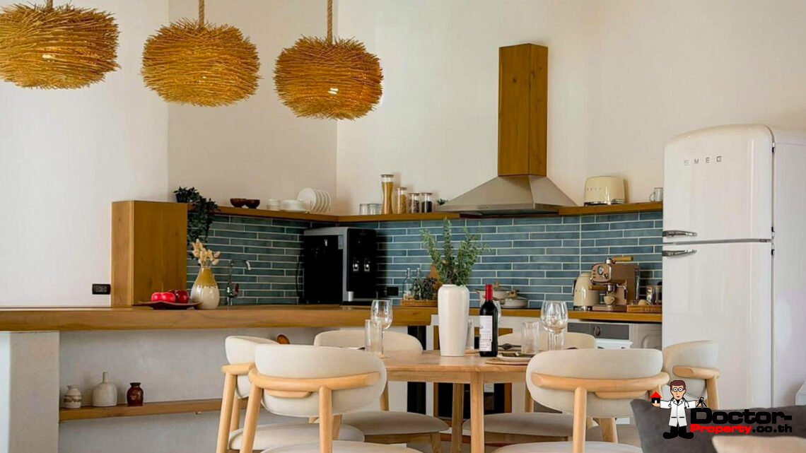 3 Bedroom Eco-Friendly Pool Villa with Spacious area in Mae Nam, Koh Samui – For Sale