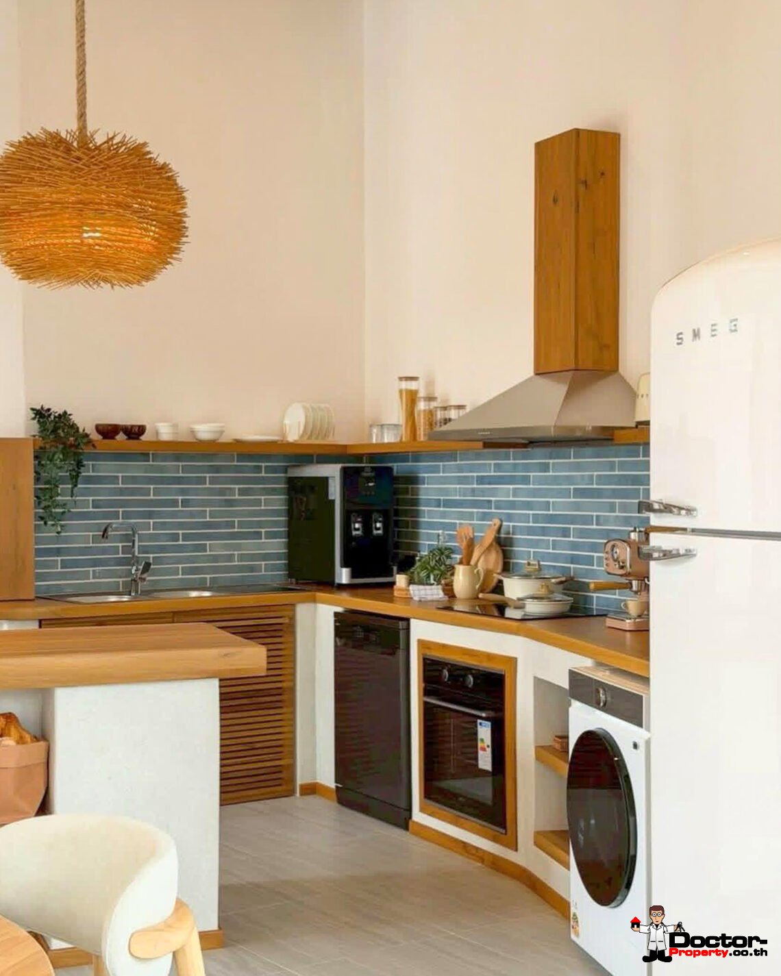 3 Bedroom Eco-Friendly Pool Villa with Spacious area in Mae Nam, Koh Samui – For Sale