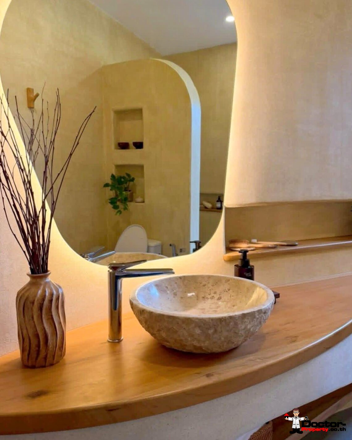 3 Bedroom Eco-Friendly Pool Villa with Spacious area in Mae Nam, Koh Samui – For Sale