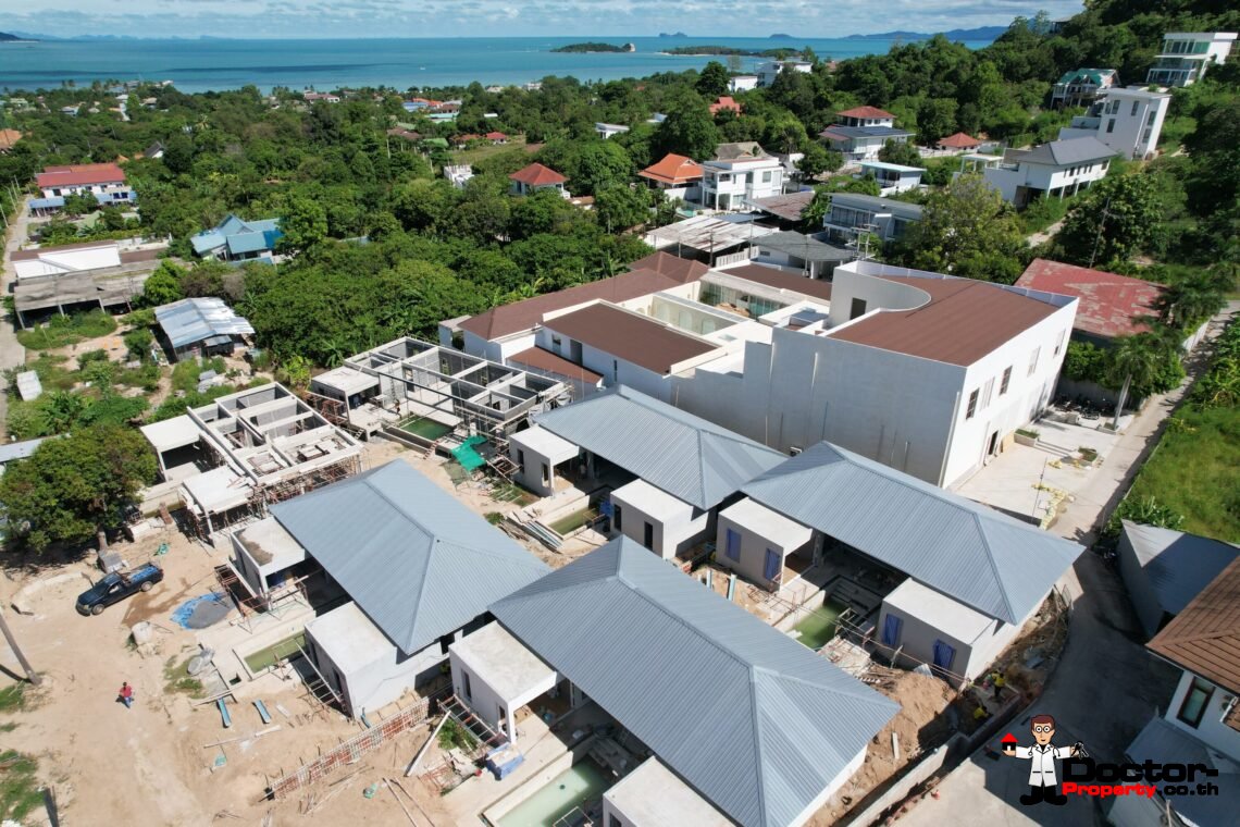 3 Bedroom Pool Villa Bali Style in Plai Laem, Koh Samui – For Sale