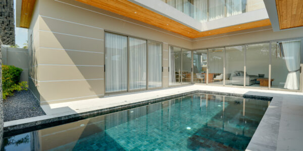 New 4 Bedroom House with Partial Sea View in Bang Rak, Koh Samui – For Sale