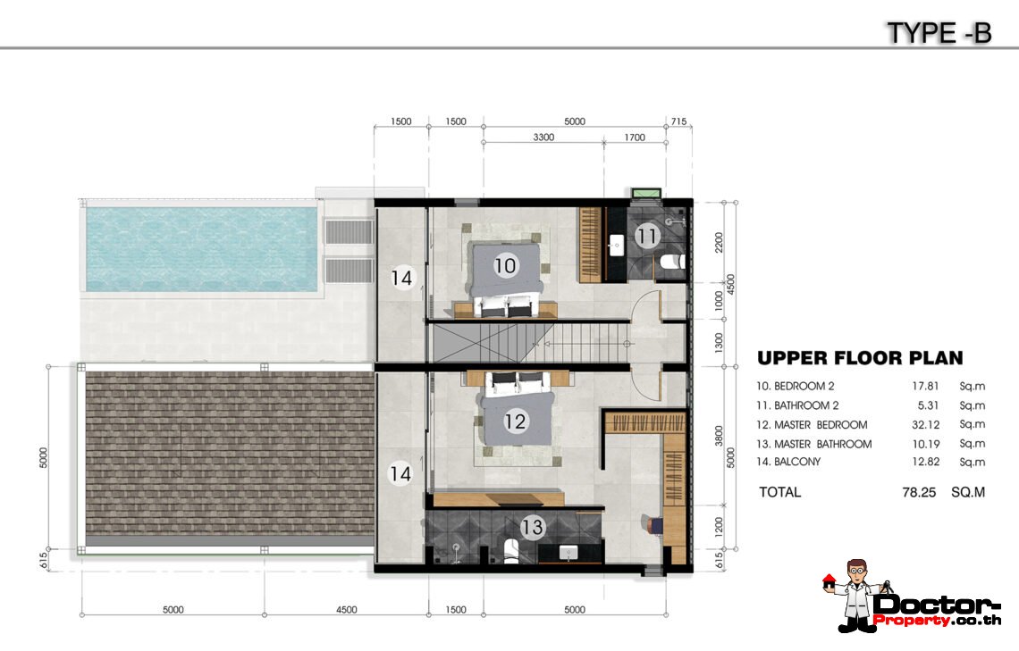 2-3 Bedroom Pool Villa in Plai Laem, Koh Samui – For Sale