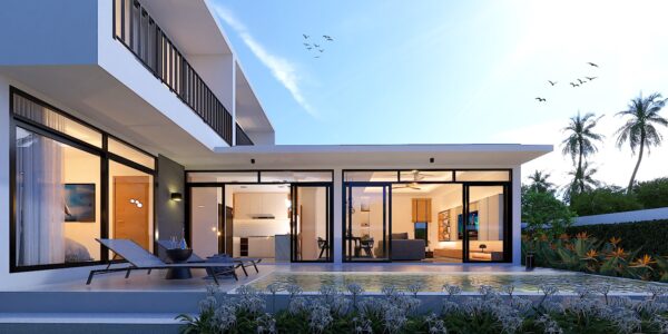 2-3 Bedroom Pool Villa in Plai Laem, Koh Samui – For Sale