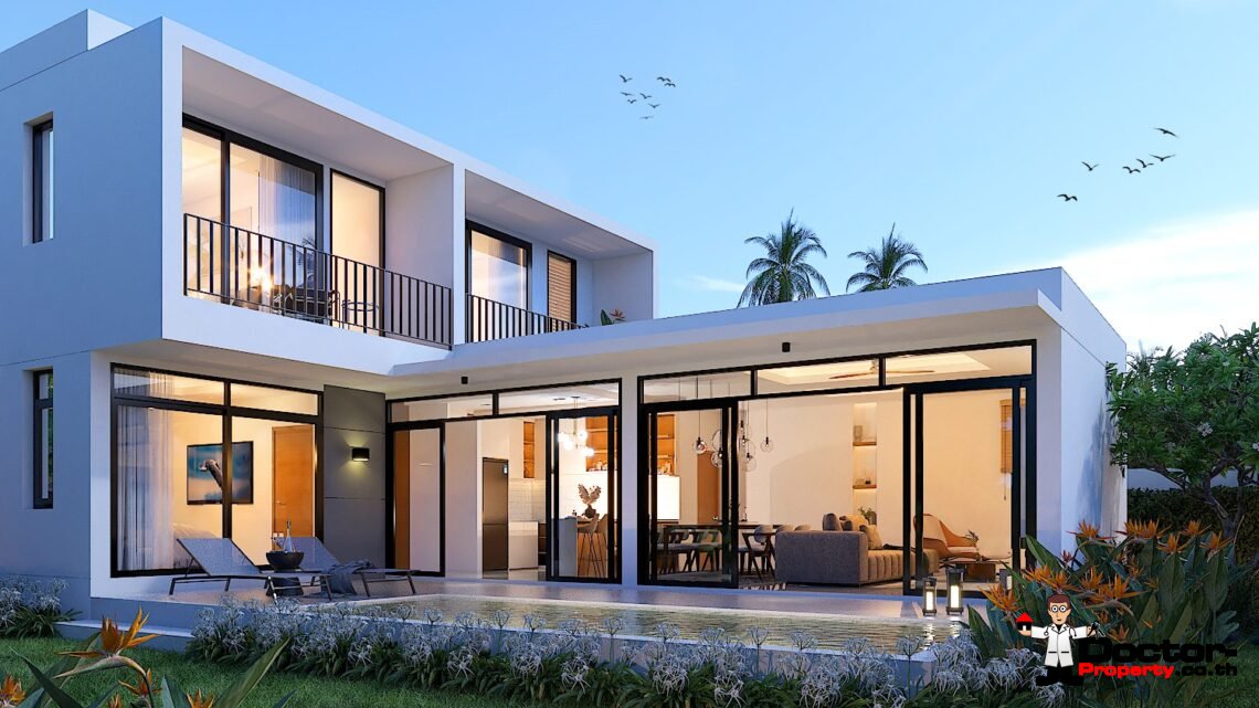 2-3 Bedroom Pool Villa in Plai Laem, Koh Samui – For Sale