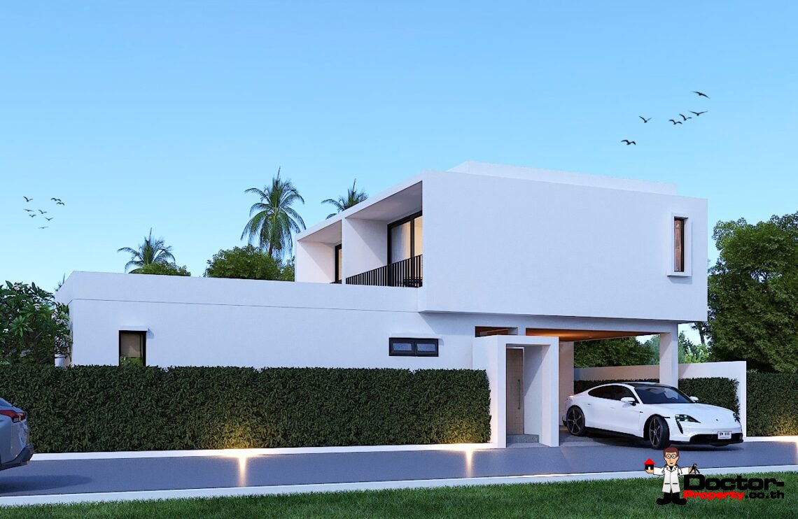 2-3 Bedroom Pool Villa in Plai Laem, Koh Samui – For Sale