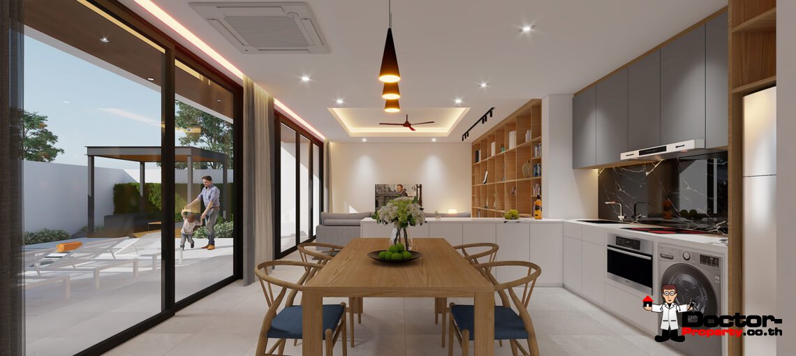 3 Bedroom Private Pool Villa in Plai Laem, Koh Samui – For Sale