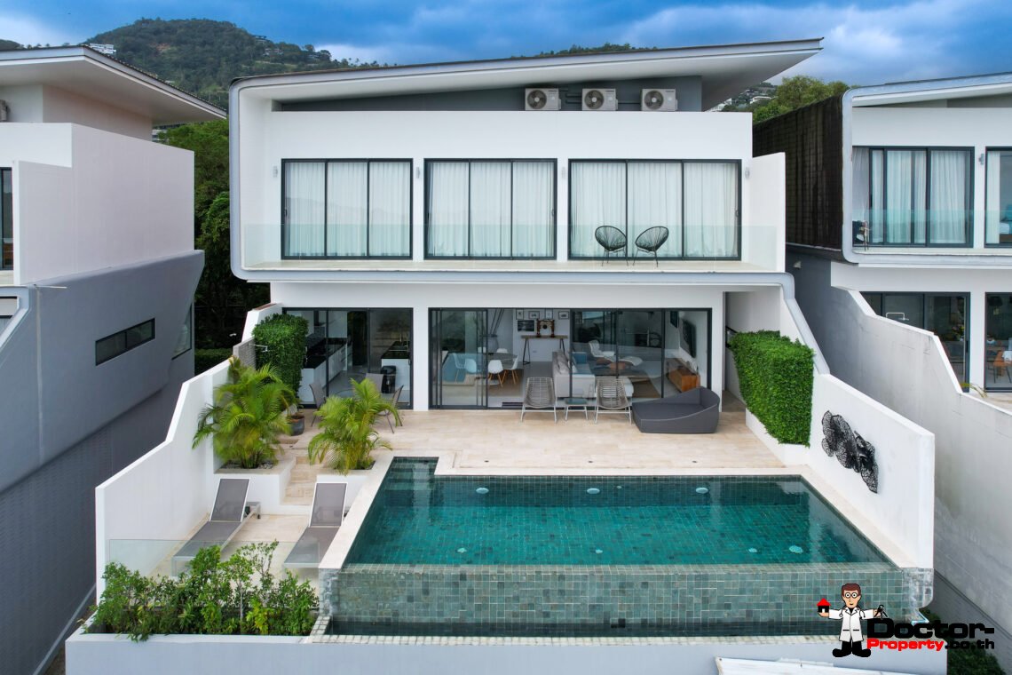 Modern 3 Bedroom Pool Villa with Sea View, Koh Samui – For Sale