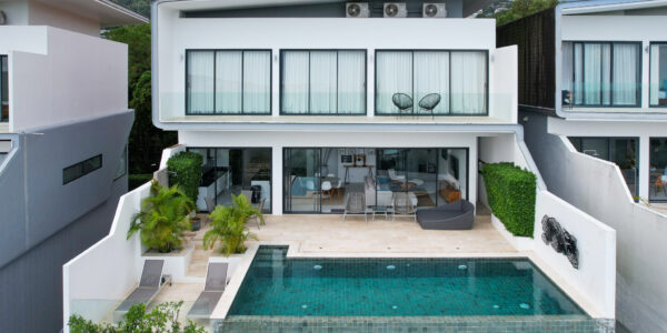 Modern 3 Bedroom Pool Villa with Sea View, Koh Samui – For Sale