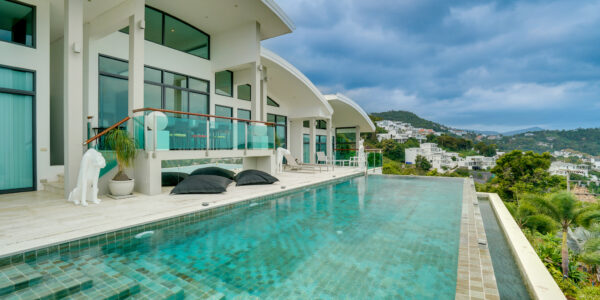 Magnificent 3 Bedroom Pool Villa with Stunning Sea View in Bo Phut, Koh Samui – For Sale