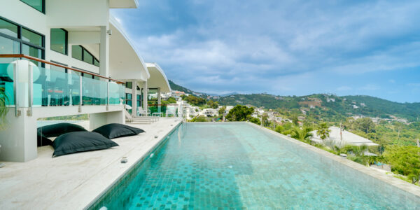 Magnificent 3 Bedroom Pool Villa with Stunning Sea View in Bo Phut, Koh Samui – For Sale
