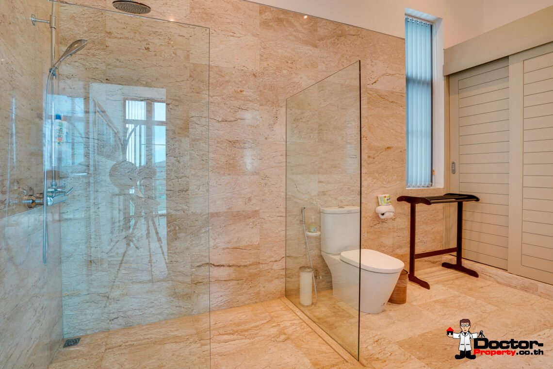 Magnificent 3 Bedroom Pool Villa with Stunning Sea View in Bo Phut, Koh Samui – For Sale