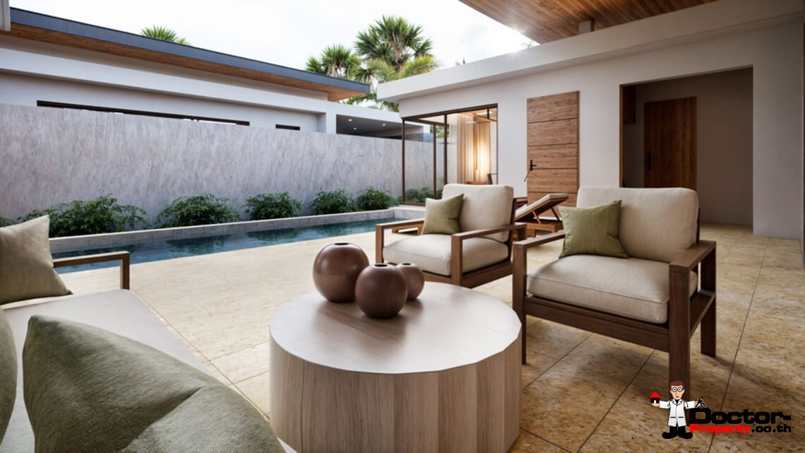 3 Bedroom Private Pool Villa in Mae Nam, Koh Samui – For Sale
