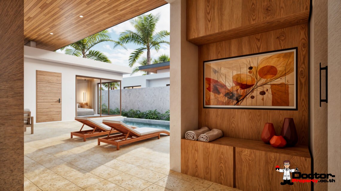 3 Bedroom Private Pool Villa in Mae Nam, Koh Samui – For Sale