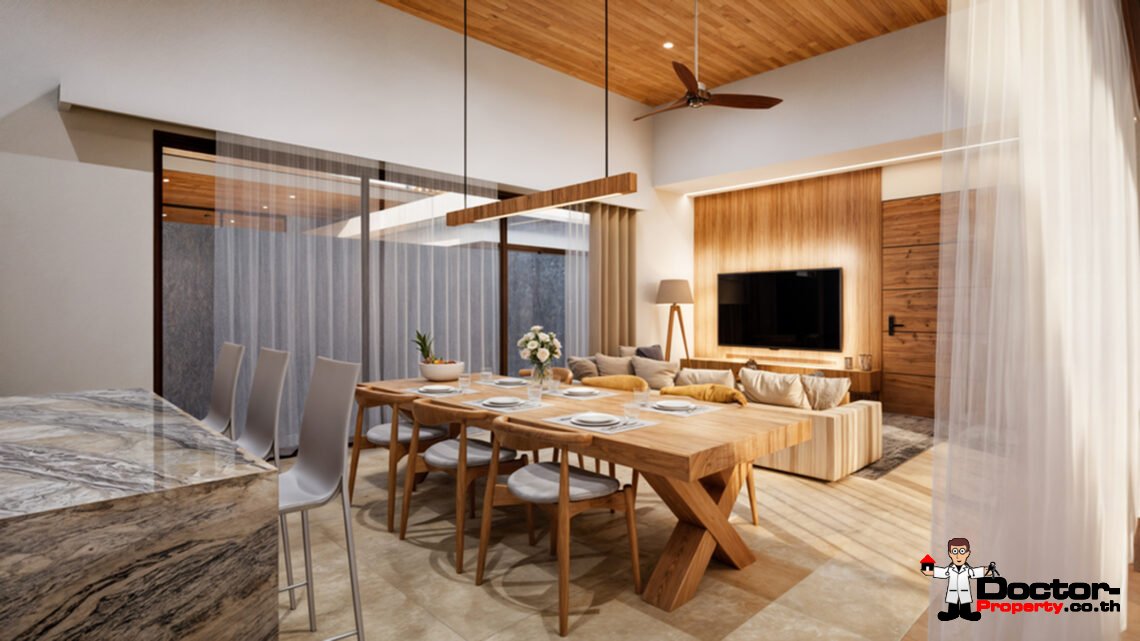 3 Bedroom Private Pool Villa in Mae Nam, Koh Samui – For Sale