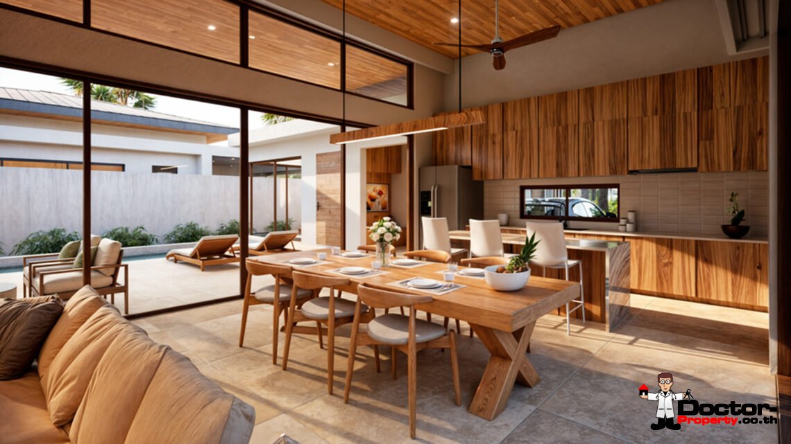 3 Bedroom Private Pool Villa in Mae Nam, Koh Samui – For Sale