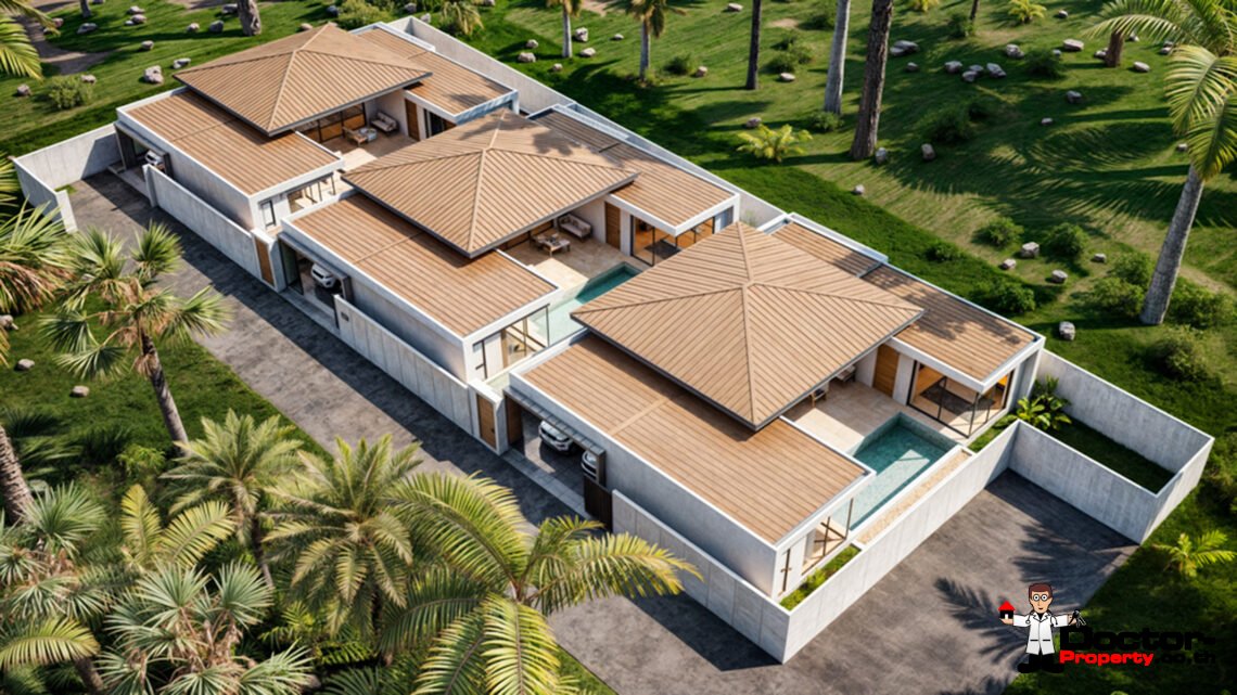 3 Bedroom Private Pool Villa in Mae Nam, Koh Samui – For Sale