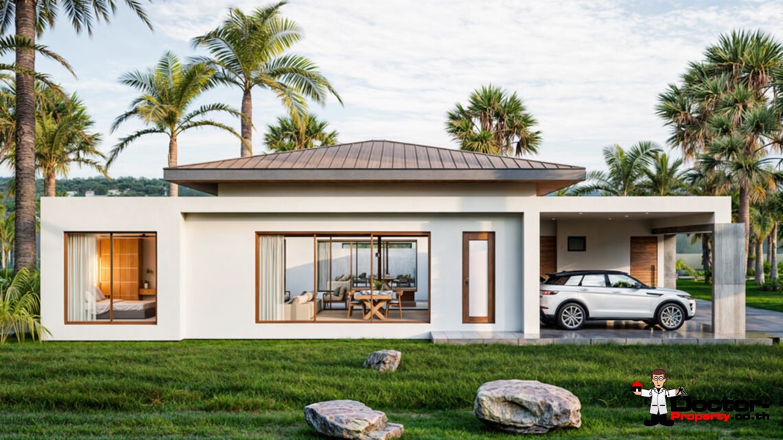 3 Bedroom Private Pool Villa in Mae Nam, Koh Samui – For Sale