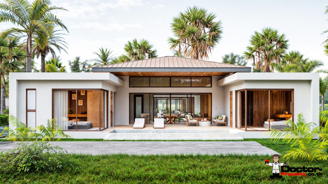 3 Bedroom Private Pool Villa in Mae Nam, Koh Samui – For Sale