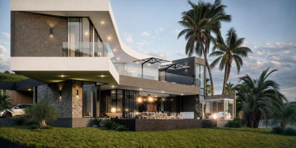 Luxury Modern 4 Bedroom Pool Villa in Plai Laem, Koh Samui – For Sale