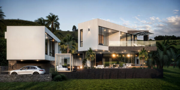 Luxury Modern 3 Bedroom Pool Villa in Plai Laem, Koh Samui – For Sale