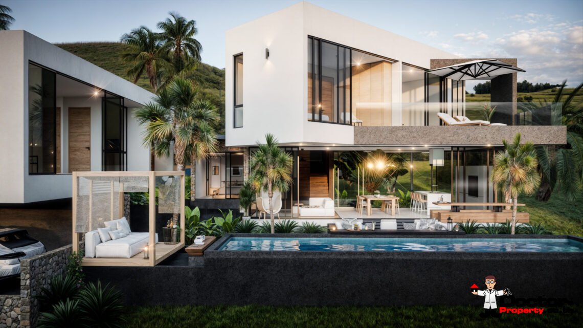Luxury Modern 3 Bedroom Pool Villa in Plai Laem, Koh Samui – For Sale