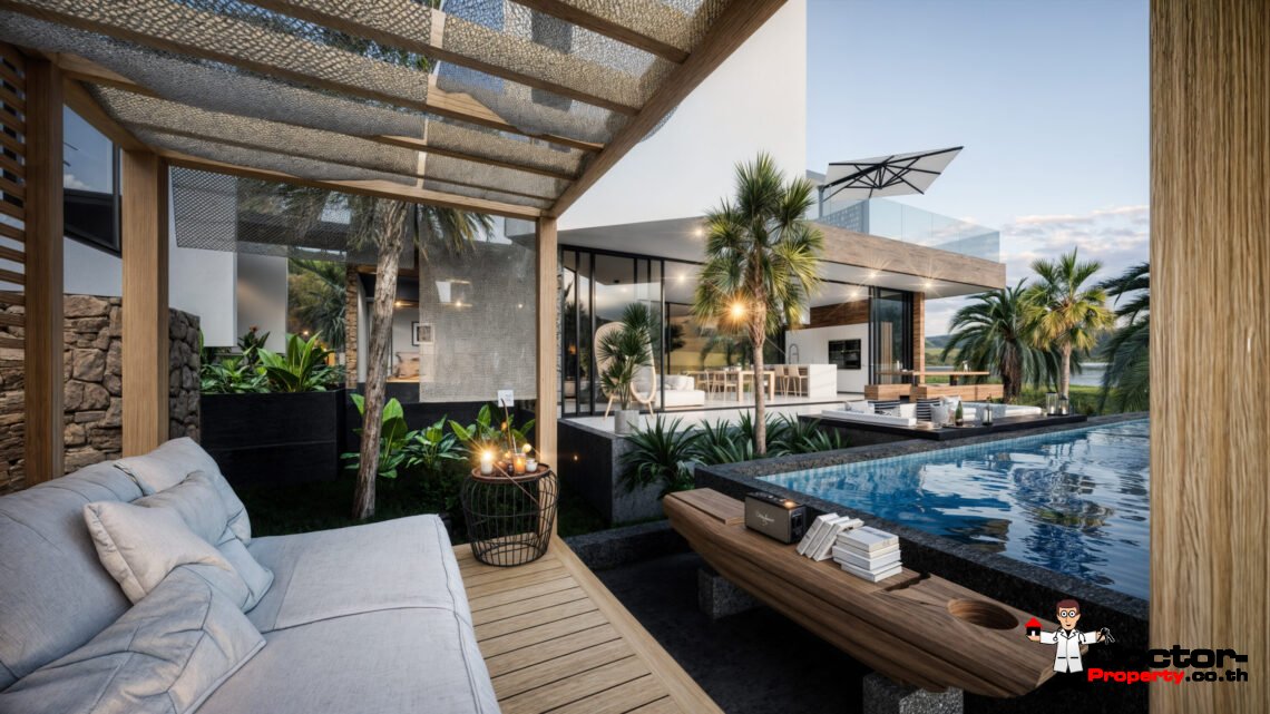 Luxury Modern 3 Bedroom Pool Villa in Plai Laem, Koh Samui – For Sale