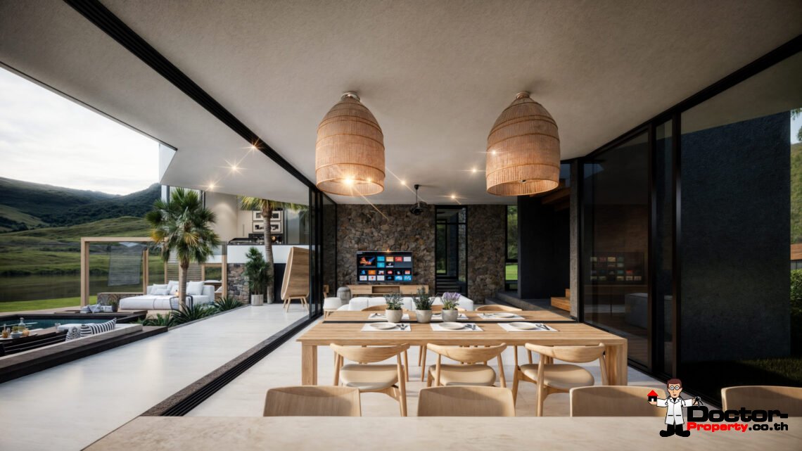 Luxury Modern 3 Bedroom Pool Villa in Plai Laem, Koh Samui – For Sale