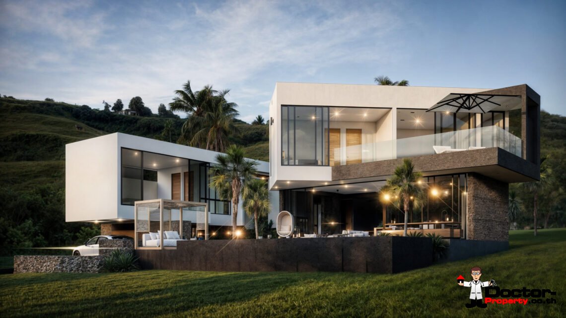 Luxury Modern 3 Bedroom Pool Villa in Plai Laem, Koh Samui – For Sale