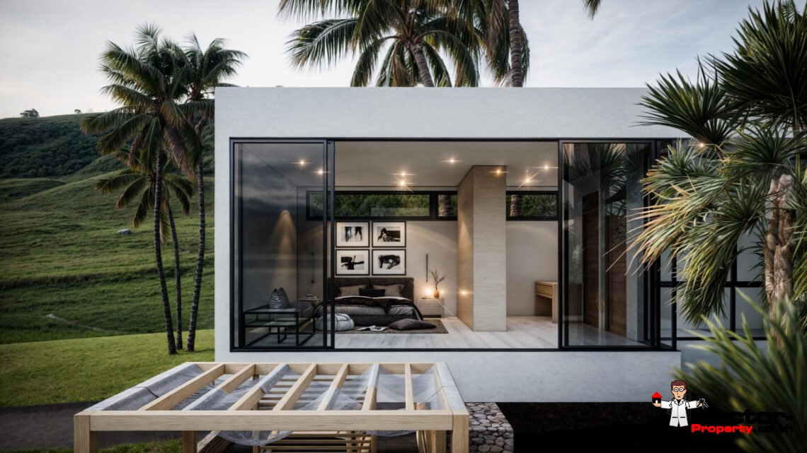 Luxury Modern 3 Bedroom Pool Villa in Plai Laem, Koh Samui – For Sale