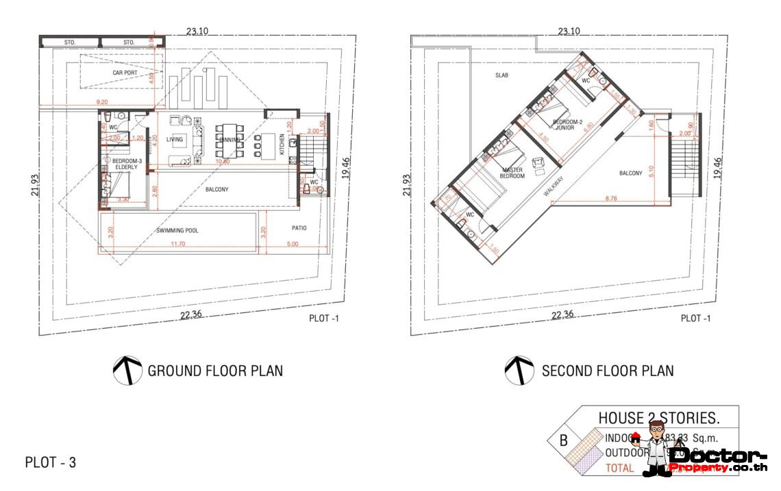 Luxury Modern 3 Bedroom Pool Villa in Plai Laem, Koh Samui – For Sale