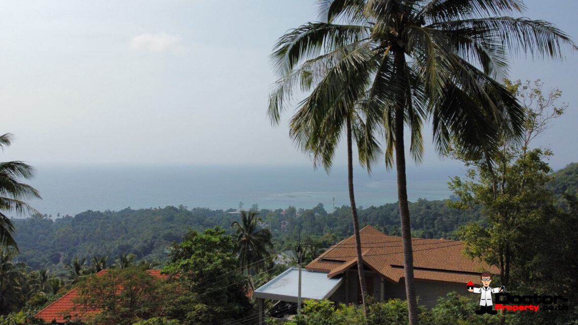 1 Rai of Seaview Land in The Prime Tourist Location of Lamai