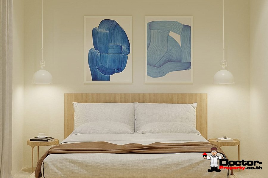 Modern 4 Bedroom Pool Villa in Bang Rak, Koh Samui – For Sale