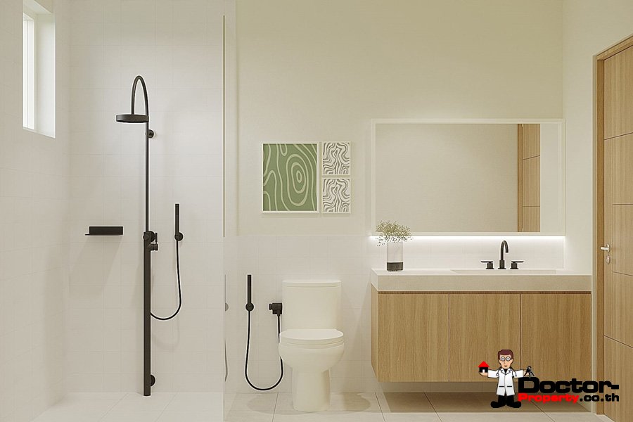 Modern 4 Bedroom Pool Villa in Bang Rak, Koh Samui – For Sale